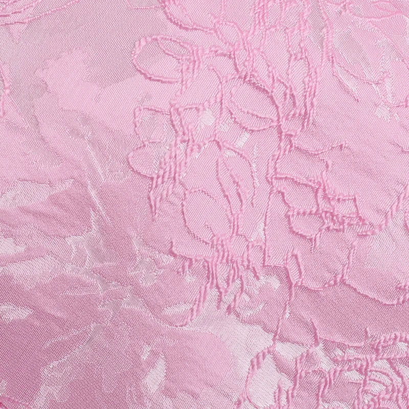 Pink Jacquard Halter Bow Evening Party Dress Women Robes Backless Elegant Sexy Dress Bodycon Mini Dress