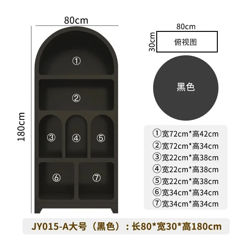 Lattice Arched Cabinets, Display Cases