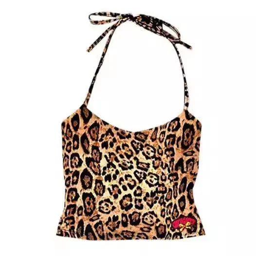 Crop Top Punk Grunge Streetwear Sling Sexy Hip Hop Graphique Vintage Camis