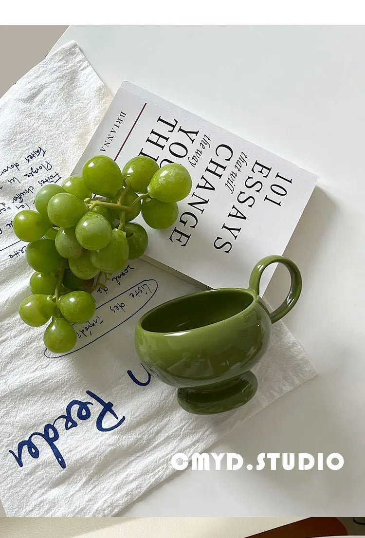 French Retro Ceramic Mug