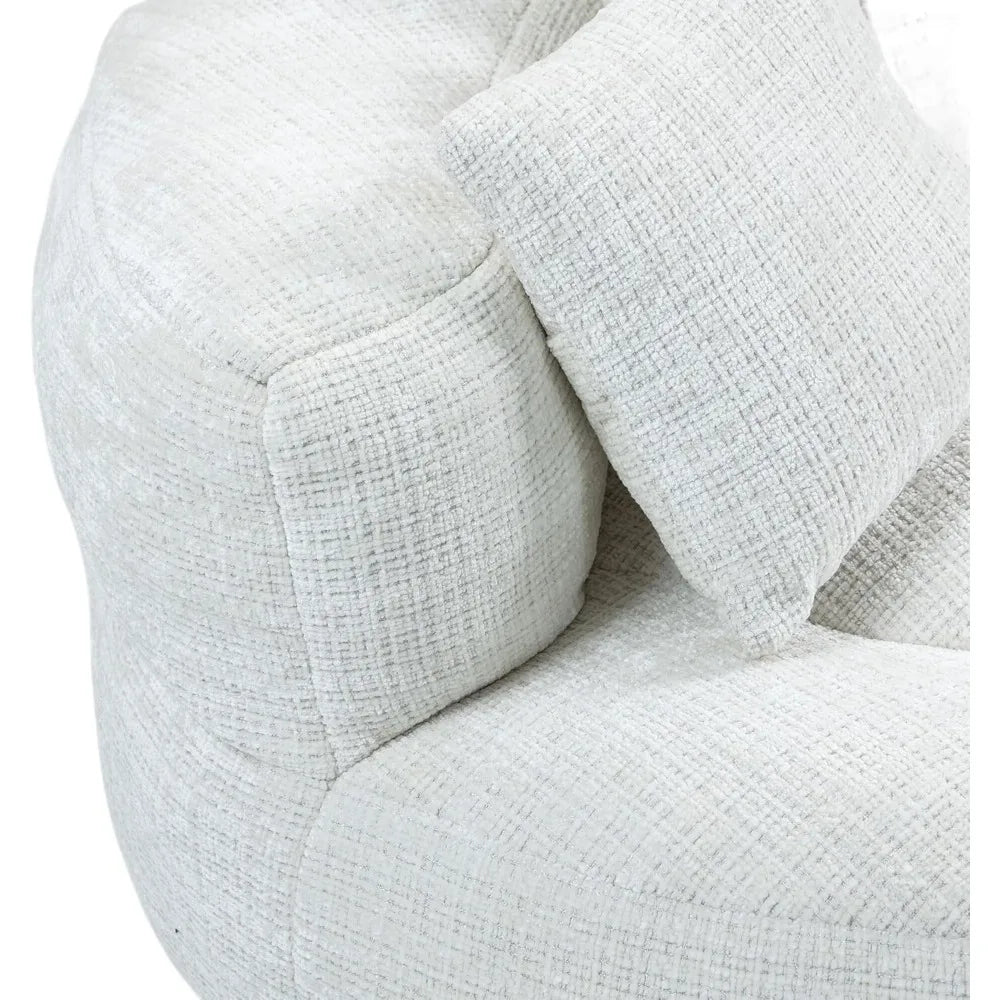 Fluffy Bean Bag Chair Lazy Sofa Durable Comfort Lounger High Back Bean Bag Chair Couch for Adults and Kids, Indoor & Outdoor Accent Arm