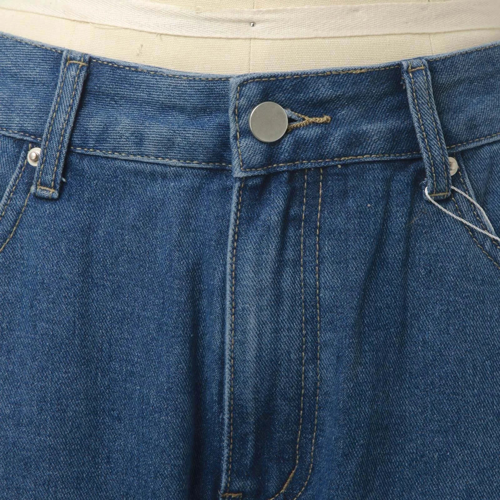 Vintage Straight Leg Denim Trousers Loose Mom Jeans Low Rise Jeans Women High Waist Skinny Denim Pants