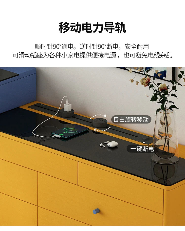 Luxury Drawers Vanity Tables Storage Nordic Cabinet Dressers Makeup Desk Drawers