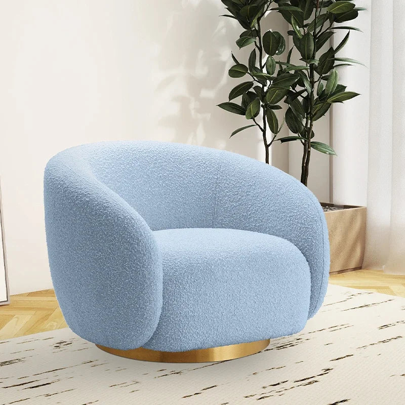 Design Swivel Chair Small Lounge Ergonomic Spinning Chair
