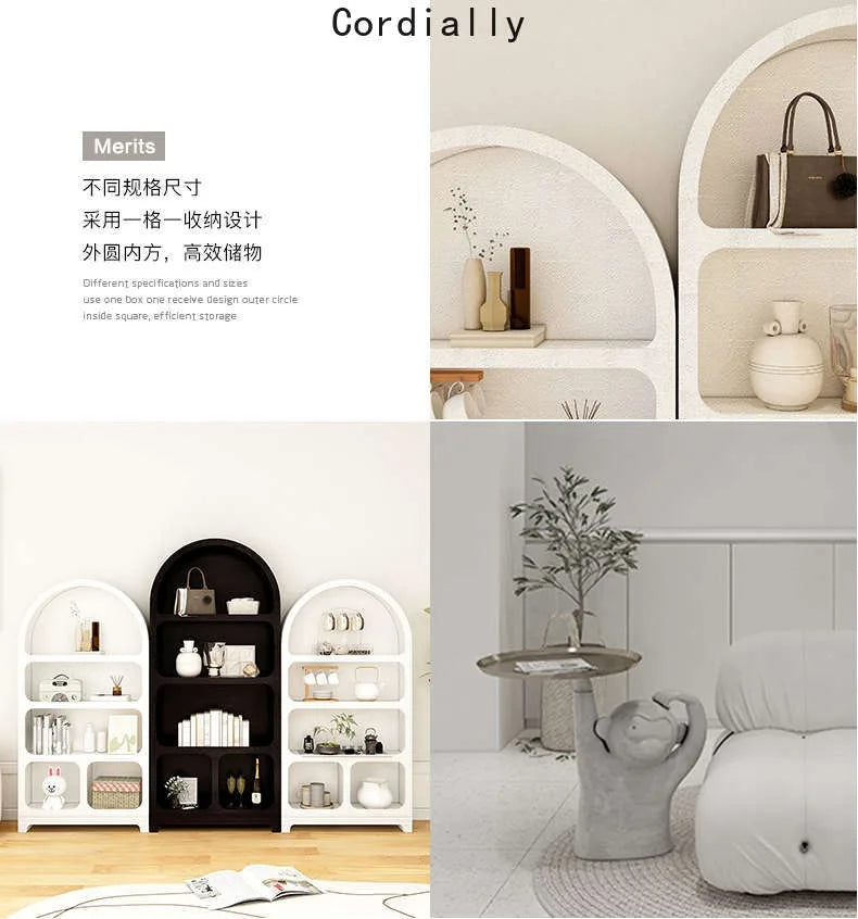 Lattice Arched Cabinets, Display Cases