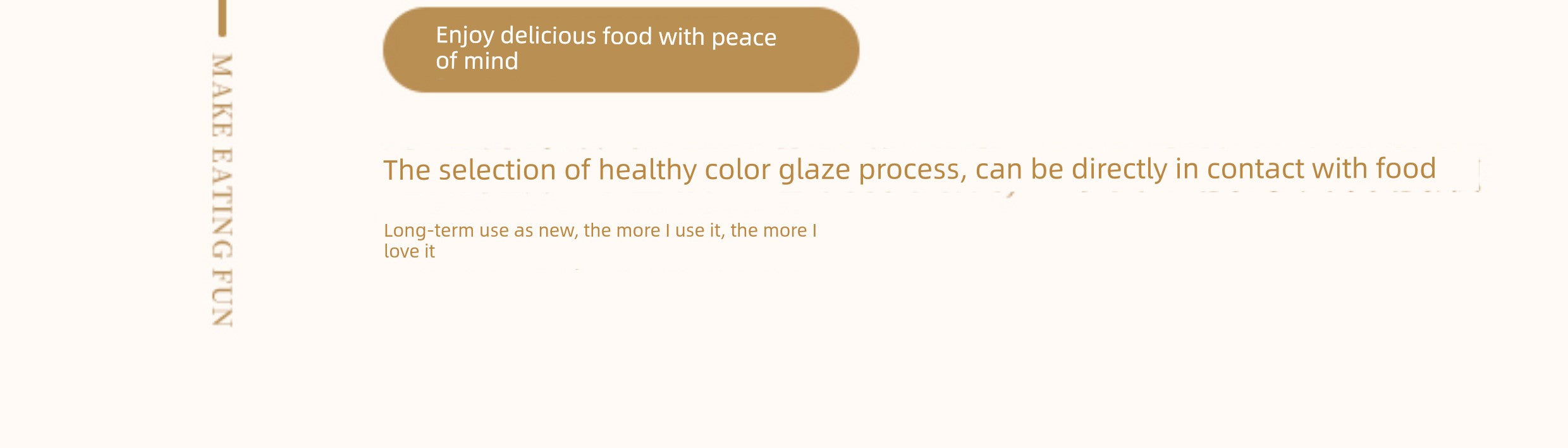 Gentle Lighting Dining Cream Style Ceramic Small Plate