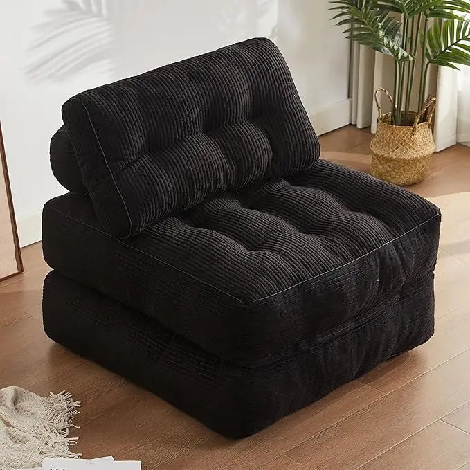Folding Chair Bed, Futon Sofa Bed, Convertible Sofa Bed, Small Space Sofa