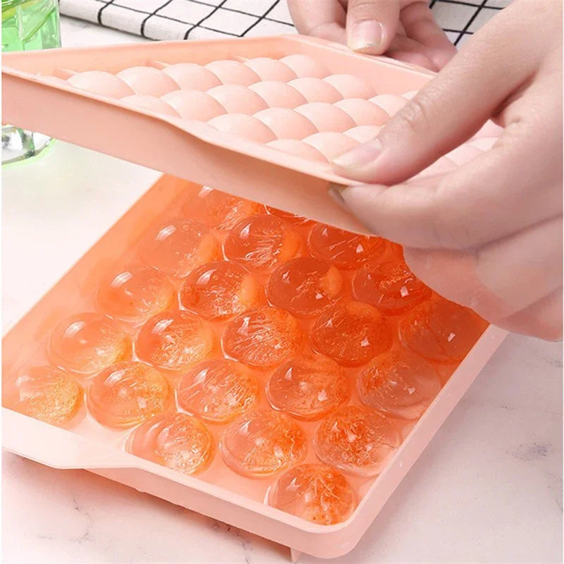 Ice Ball Maker Moldes Silicona BPA Free with Removable Lids Mold Ice Cube Trays Ice Cube Mold Kitchen Accessories