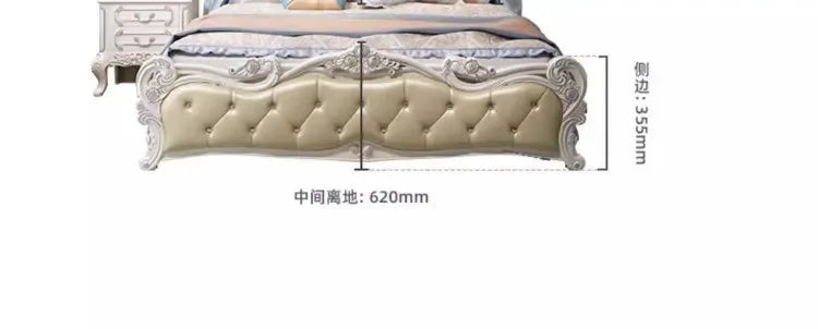Luxury Frame Double Bed Furniture Sets