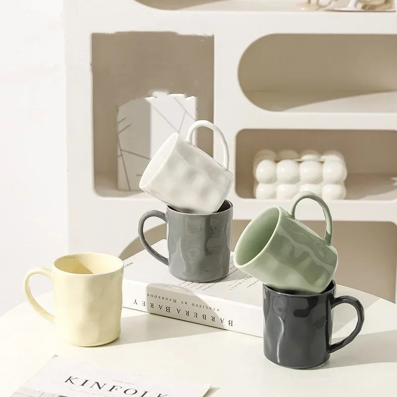 Simple Color Ceramic Mugs