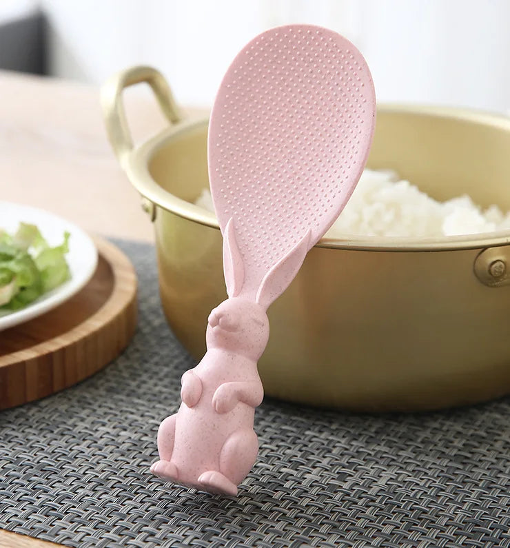 Rabbit Stand Up Spoon/Spatula, Non-Stick