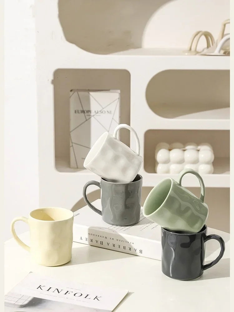 Simple Color Ceramic Mugs