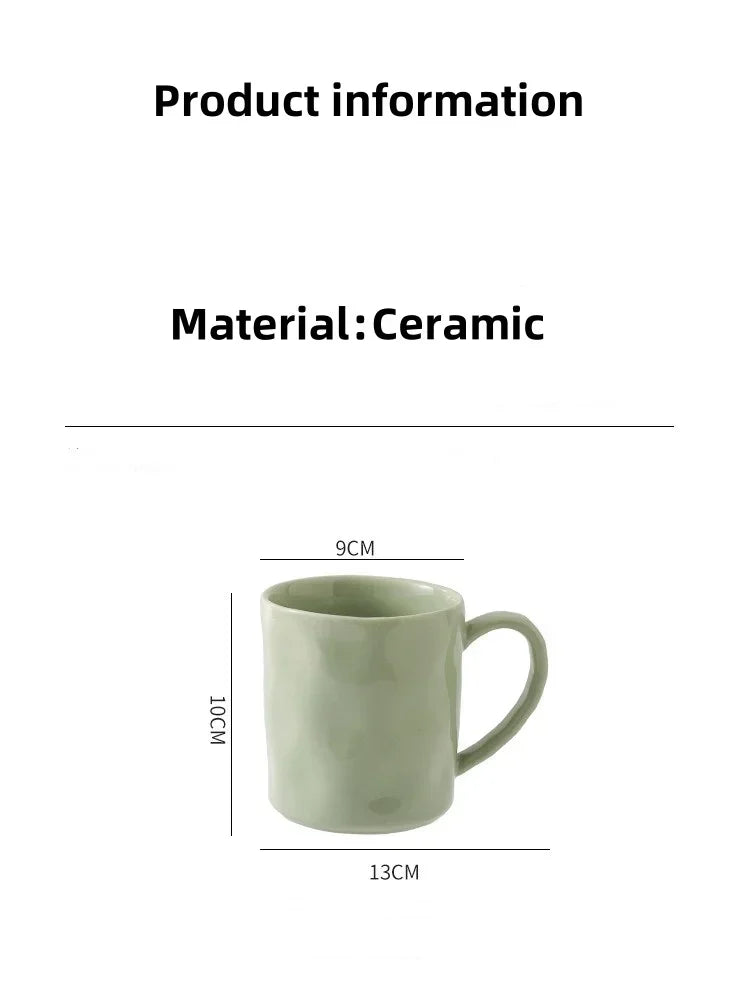 Simple Color Ceramic Mugs