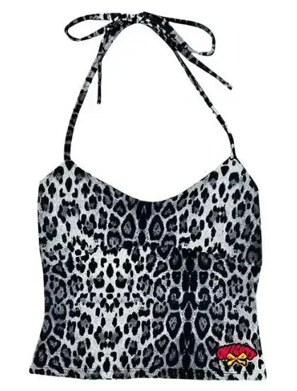 Crop Top Punk Grunge Streetwear Sling Sexy Hip Hop Graphique Vintage Camis