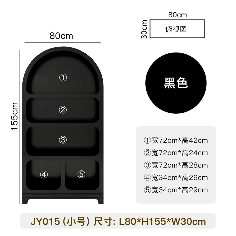 Lattice Arched Cabinets, Display Cases