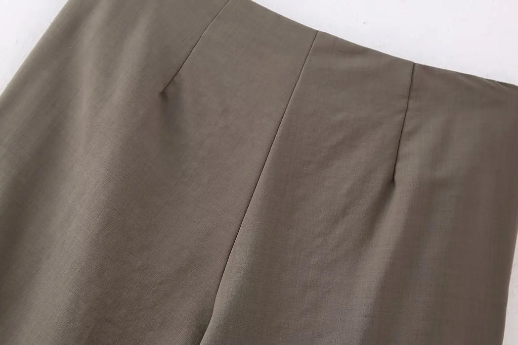 Halter Backless Tops Woman Tanks Camis Asymmetric Off Shoulder Long Top and Pants