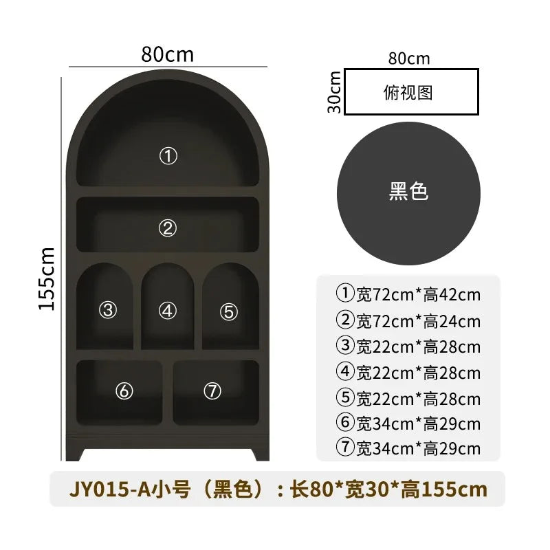 Lattice Arched Cabinets, Display Cases
