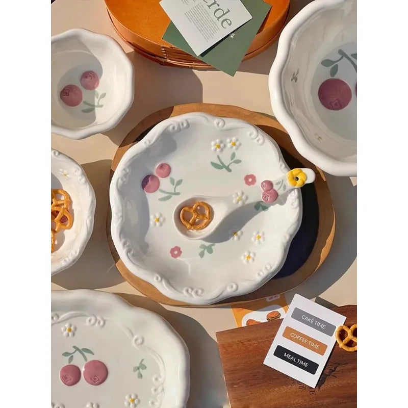 Cute Ceramic Bowl Kitchen Home Accessories