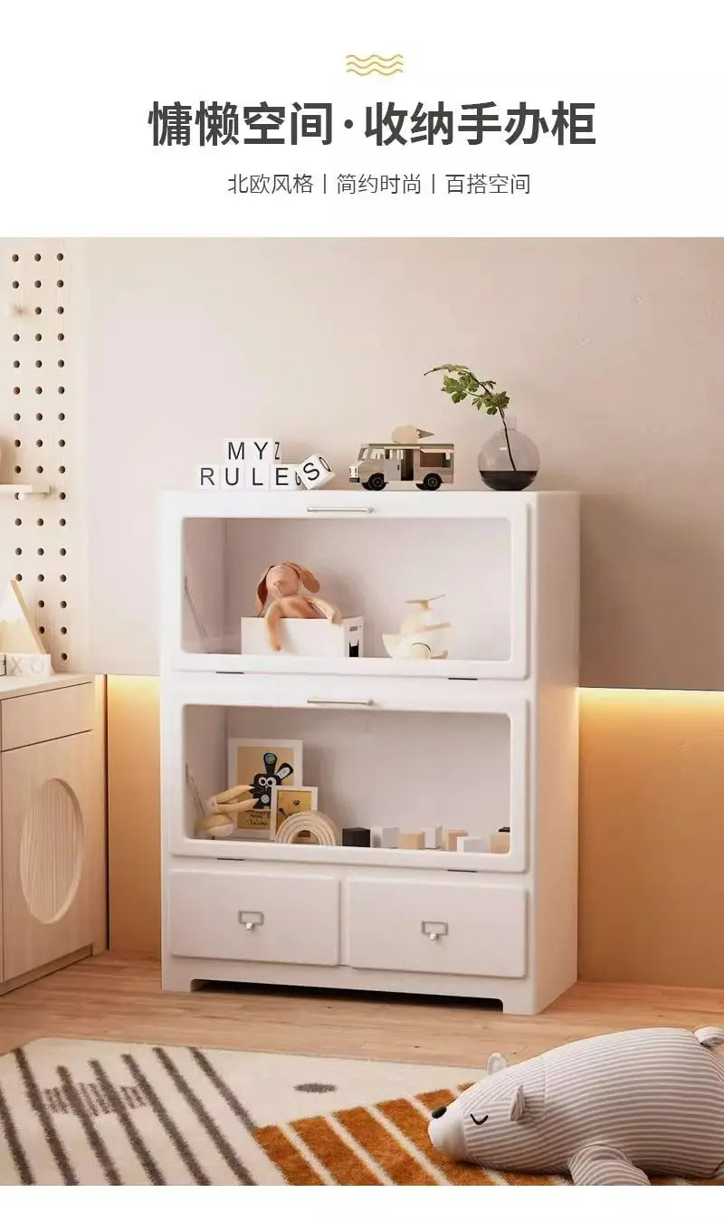 Barbie Pink Hand Office Storage Closet Living Room Storage Cupboard Modern Display Side Cupboard