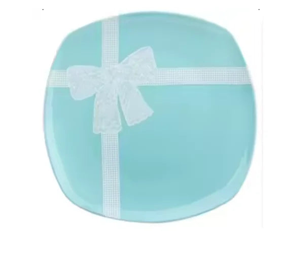 Ceramic Blue Bow Tableware