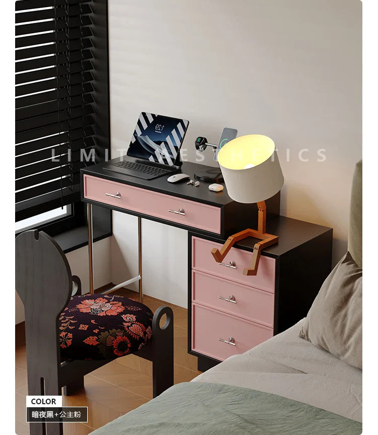 Vanity Bedroom Table Cosmetics Garden Desk Storage Dressing Table Chair Jewelry Living Room Home Furniture