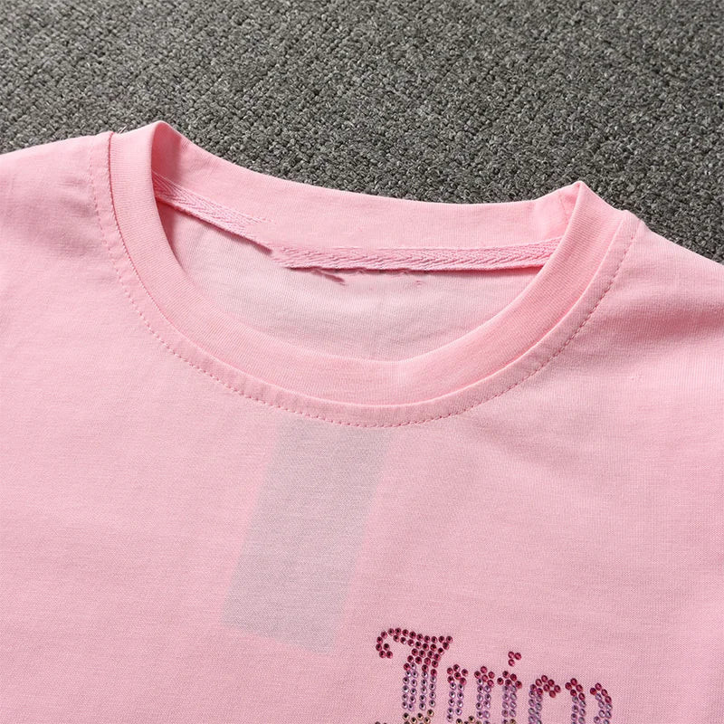 New Short Sleeved Yoga Suit Set, Women's Slim Fit Dress, Summer Casual Sports Two-piece Set