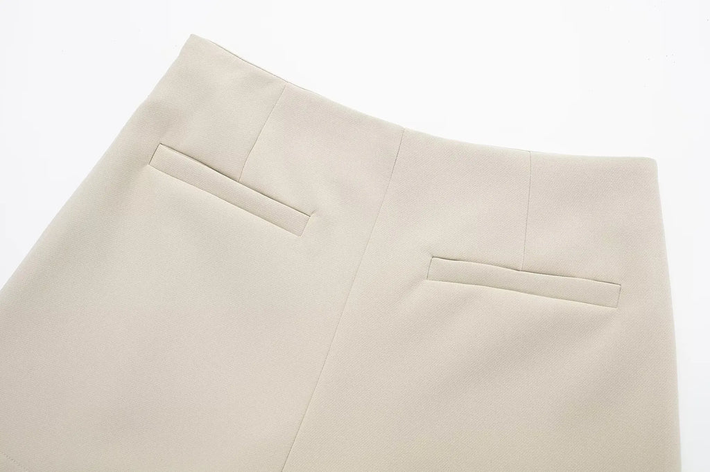 Women's Shorts High waist Micro Casual Skirt Shorts Asymmetric