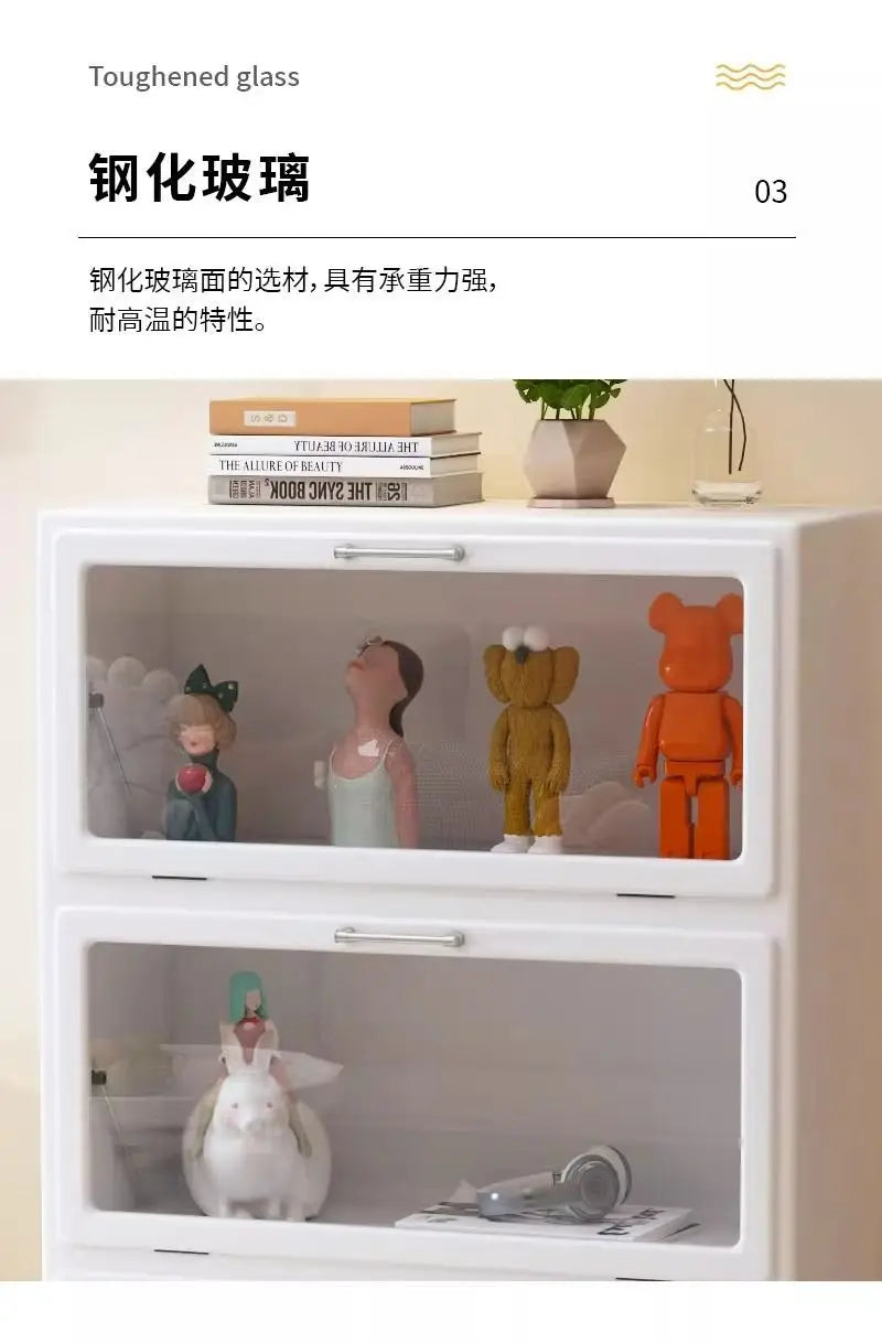 Barbie Pink Hand Office Storage Closet Living Room Storage Cupboard Modern Display Side Cupboard