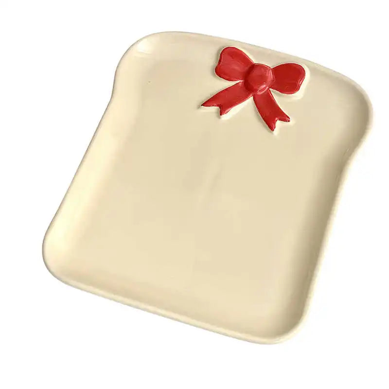 Bow Ceramic Plate