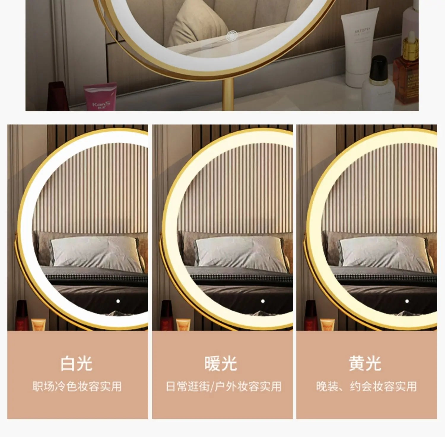 Vanity Table Women Luxury European Big Stool Study Dressing Table Organizer Home Furniture