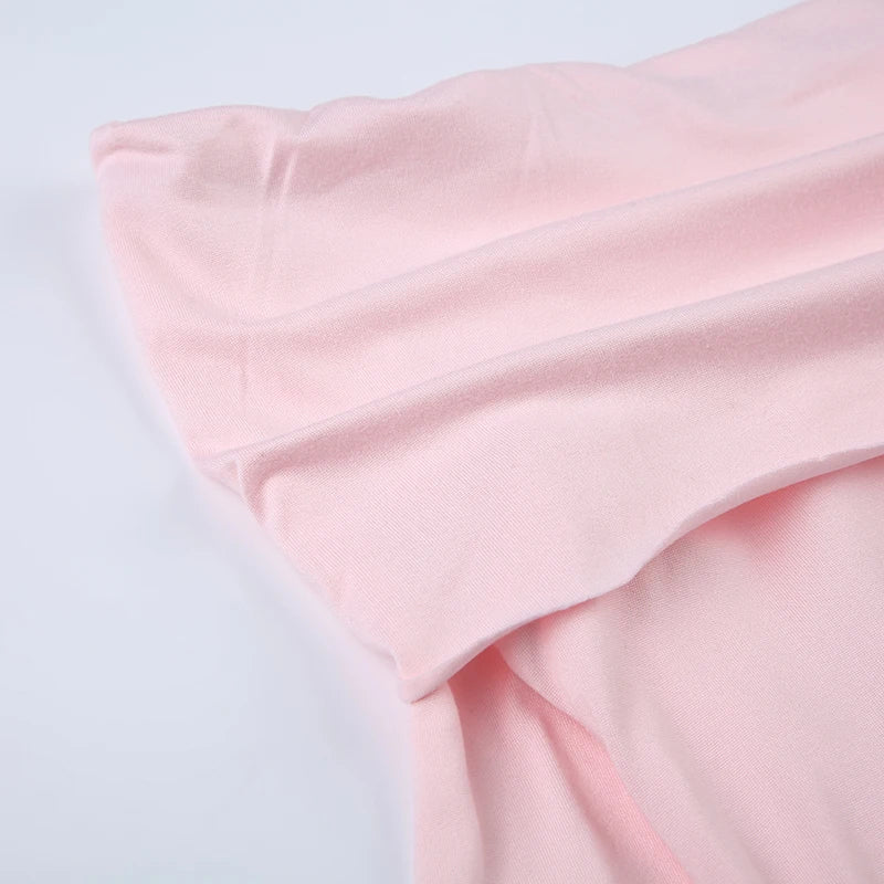 Slash Neck Top and Casual Pants Sets Women's Two Pieces Of Outfits Streetwear Solid Fashion Y2K Basic Slim Clothes