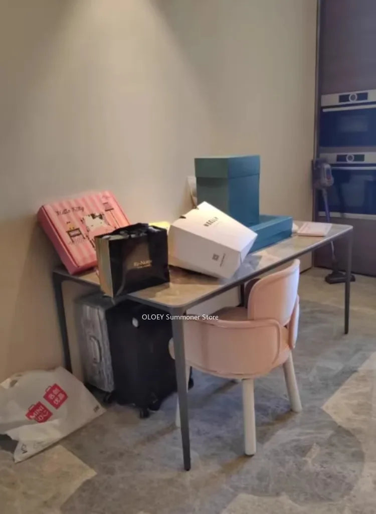 Pink Velvet Relaxing Chair Arm Single Furniture