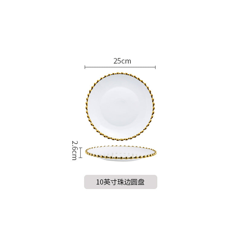 Luxury Love Plate Ceramic Plate