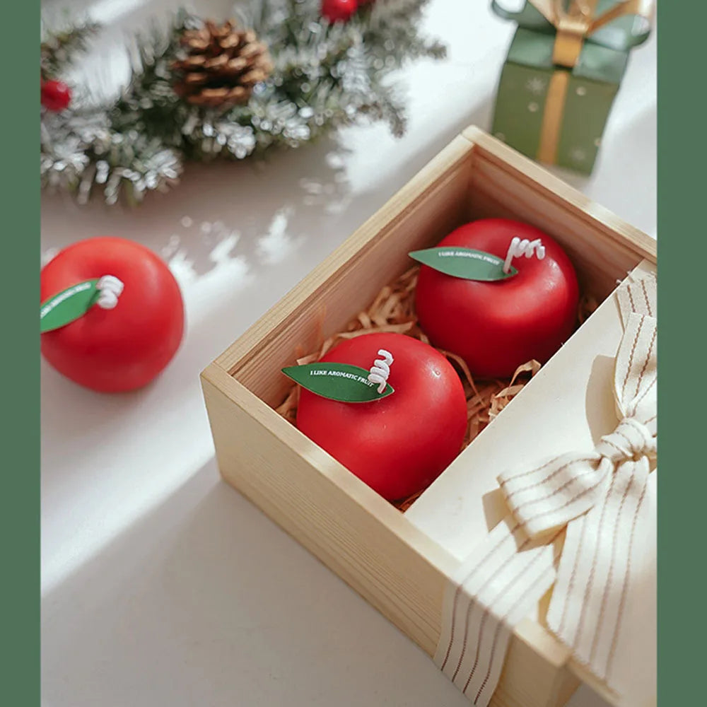 Simulation Design Apple Scented Candles