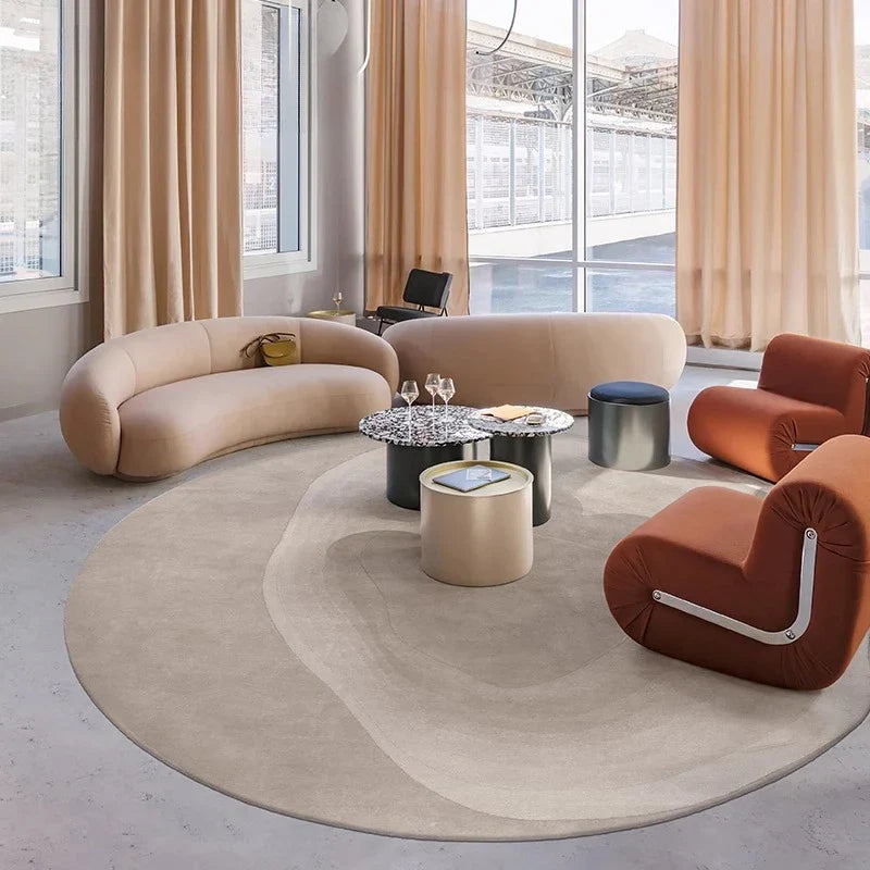 Irregular Shapes Decoration Carpet Nordic Style Rugs for Home Fluffy Soft Rug Thicken Plush Lounge Floor Mat