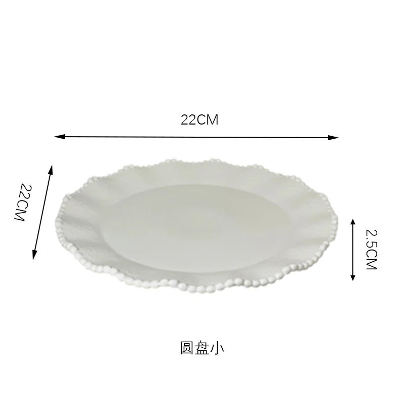 Ceramic Pearl Plate