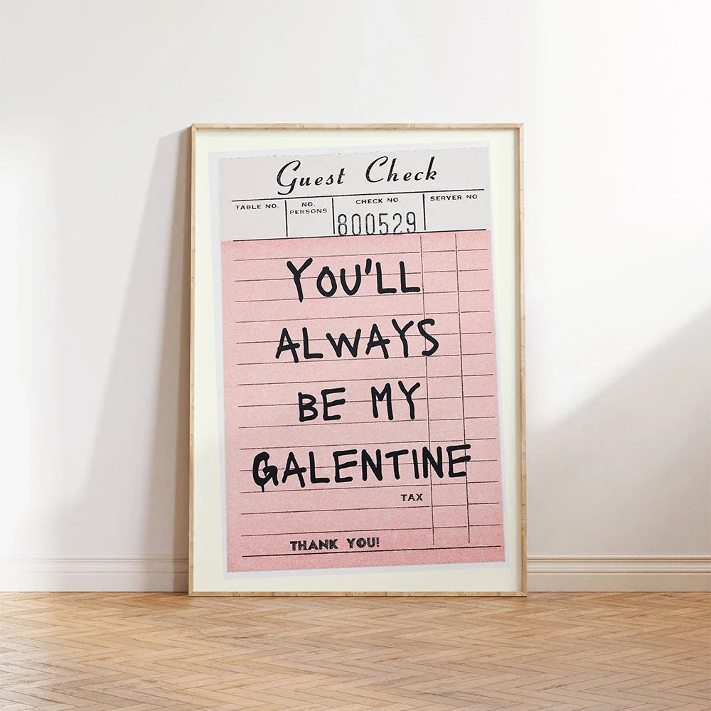 Pink Decor Set Prints Canvas Painting Trendy Art Murals Decor