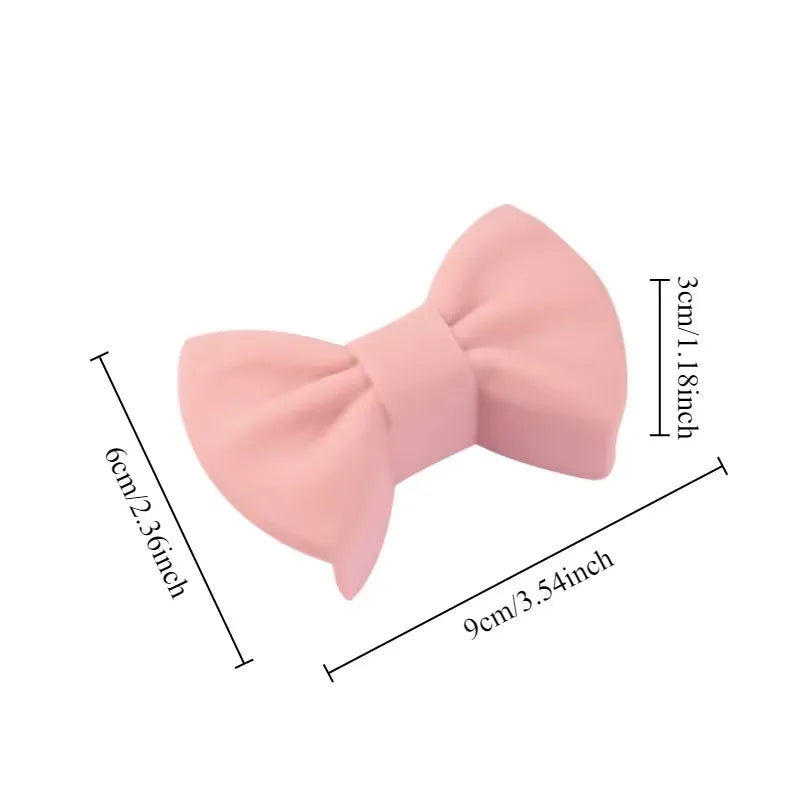 Kitchen 2pcs/set Bow Shaped Oven gloves Silicone Oven Gloves Heat-resistant Pot Cover For Cooking Kitchen Tools