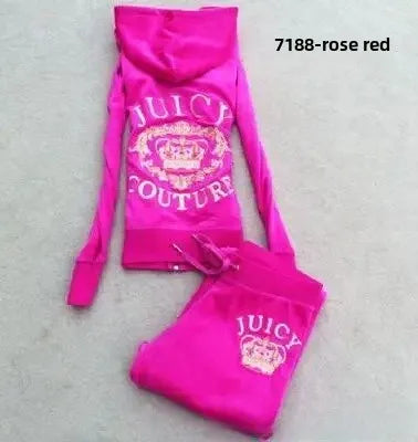 Slimming Casual Velvet Two-Piece Set Yoga Wear