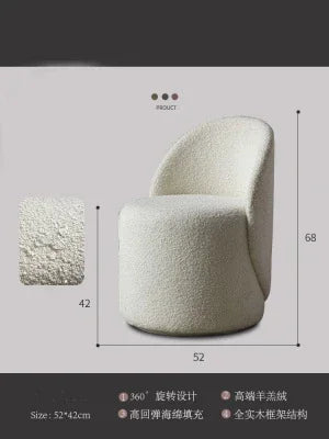 Minimalist Luxury Design Armchairs