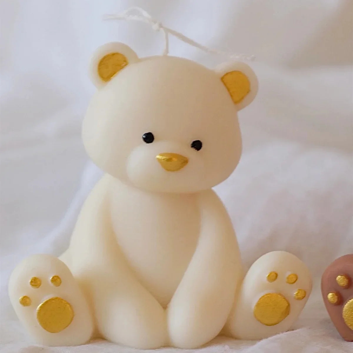 Sitting 3D Bear Scented Candle Handmade Cute Soy Wax Animal Aroma Candle Home Decor