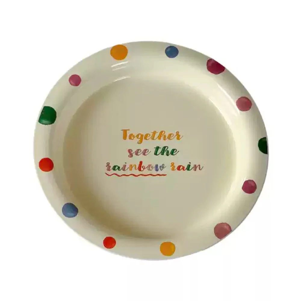 Colorful Dots Ceramic Porcelain m Tableware
