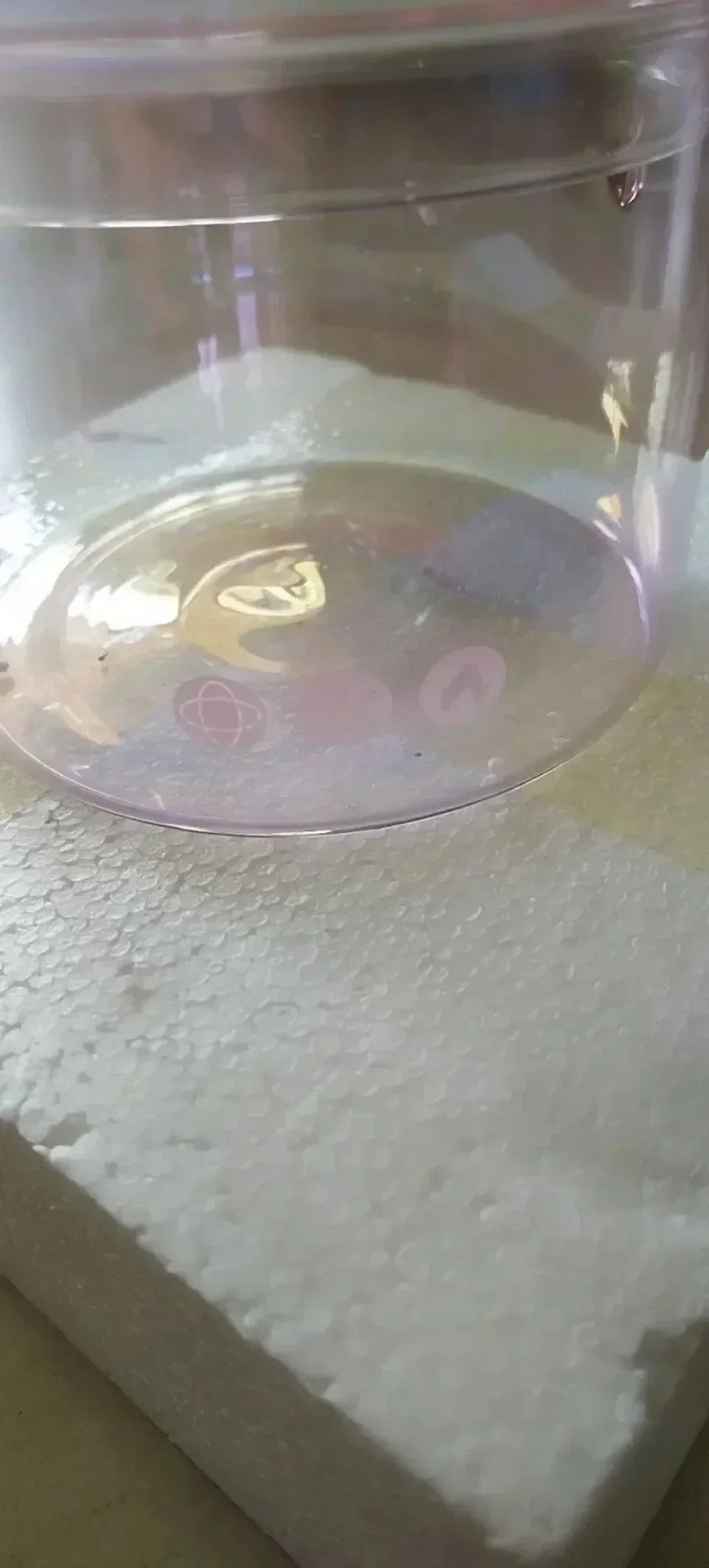 Pink Transparent Glass Pot for Cooking Heat-resistant Binaural Handle / Soup Bowl Kitchen Stock Pot