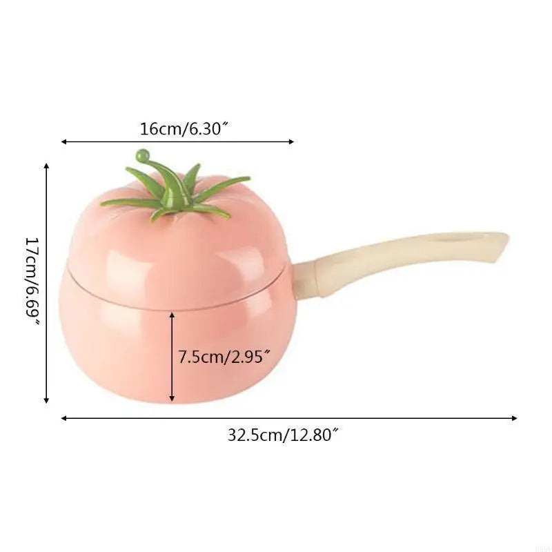 Fruit Tomato Frying Pan Cooking Pot Saucepan Induction Cooker Aluminum Cookware Nonstick