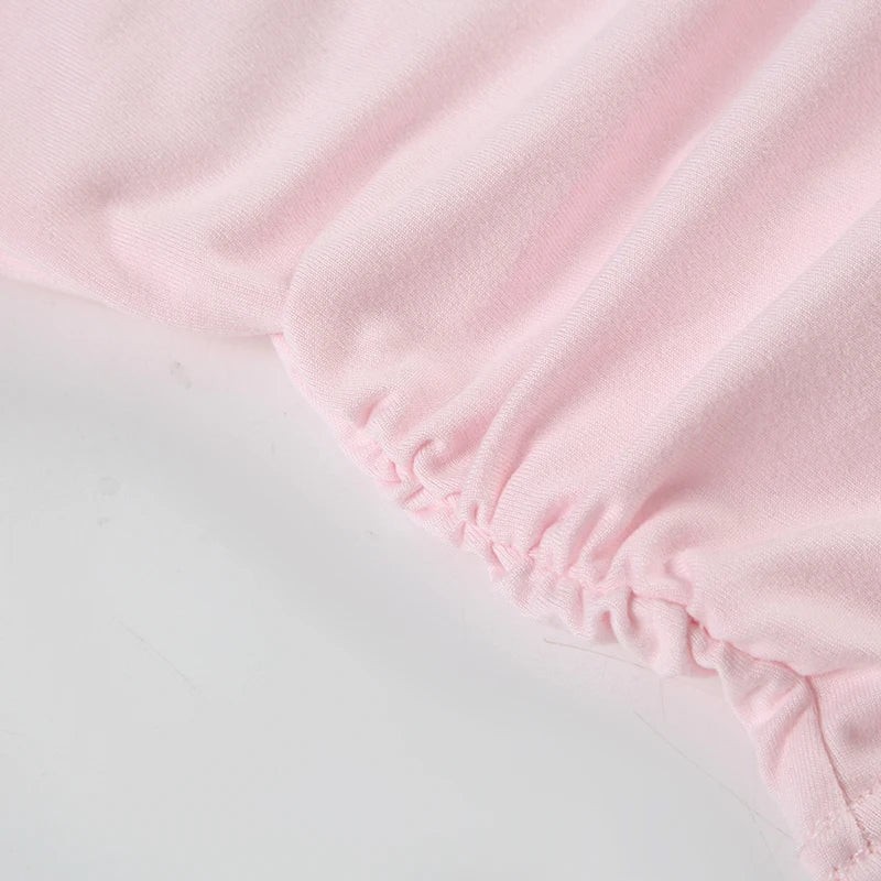 Sweet Embroidery Lace Trim Halter Tops Holiday Deep V-Neck Sleeveless Tank Tops