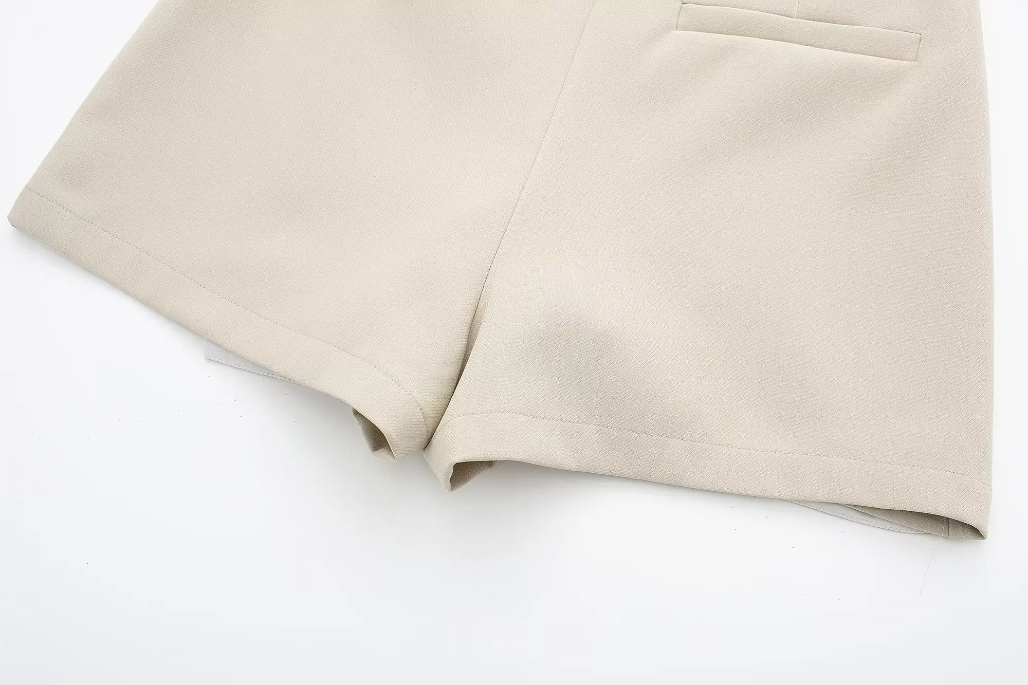 Women's Shorts High waist Micro Casual Skirt Shorts Asymmetric