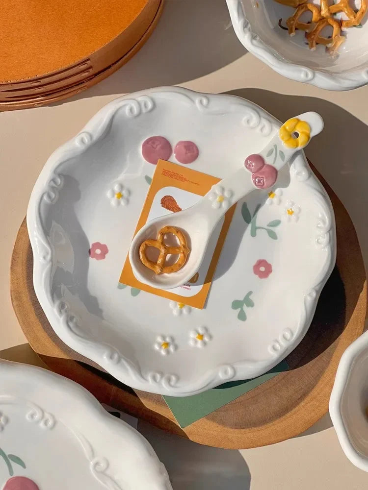 Cute Ceramic Bowl Kitchen Home Accessories