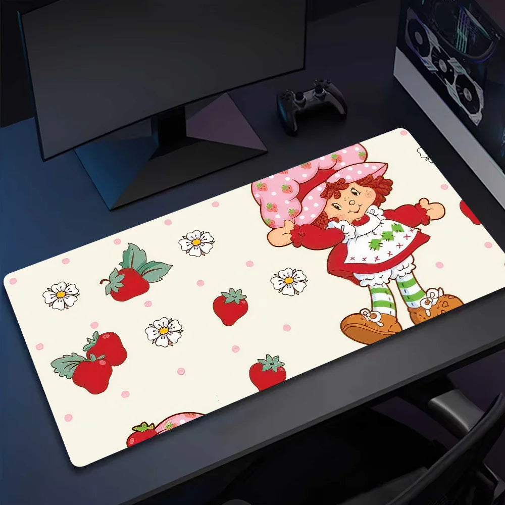 Strawberry Shortcake Mousepads Non-slip Lockedge Office Student Gaming Thickened Large Writing Pad Cartoon Cushion Mouse Pad