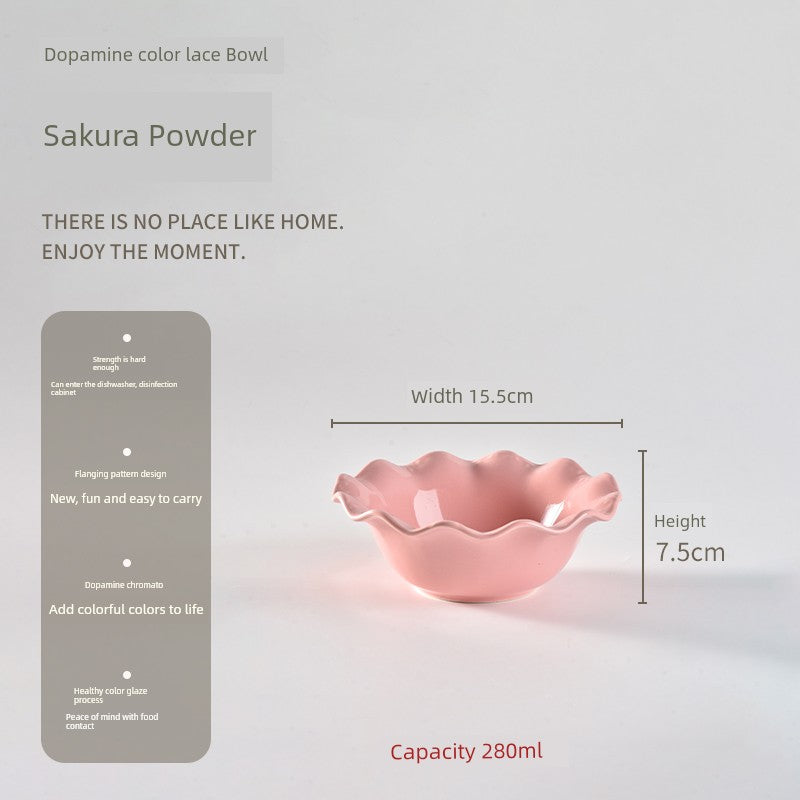 Gentle Lighting Dining Cream Style Ceramic Small Plate