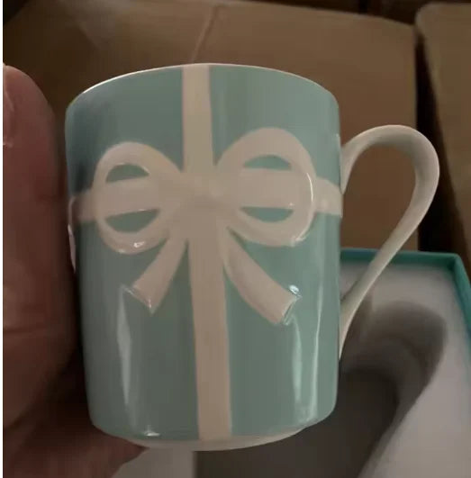 Ceramic Blue Bow Tableware